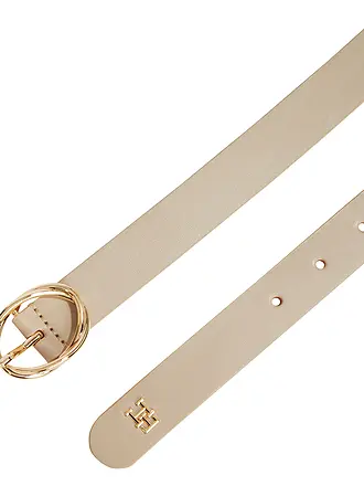 TOMMY HILFIGER | Ceinture en cuir TH CHIC | creme